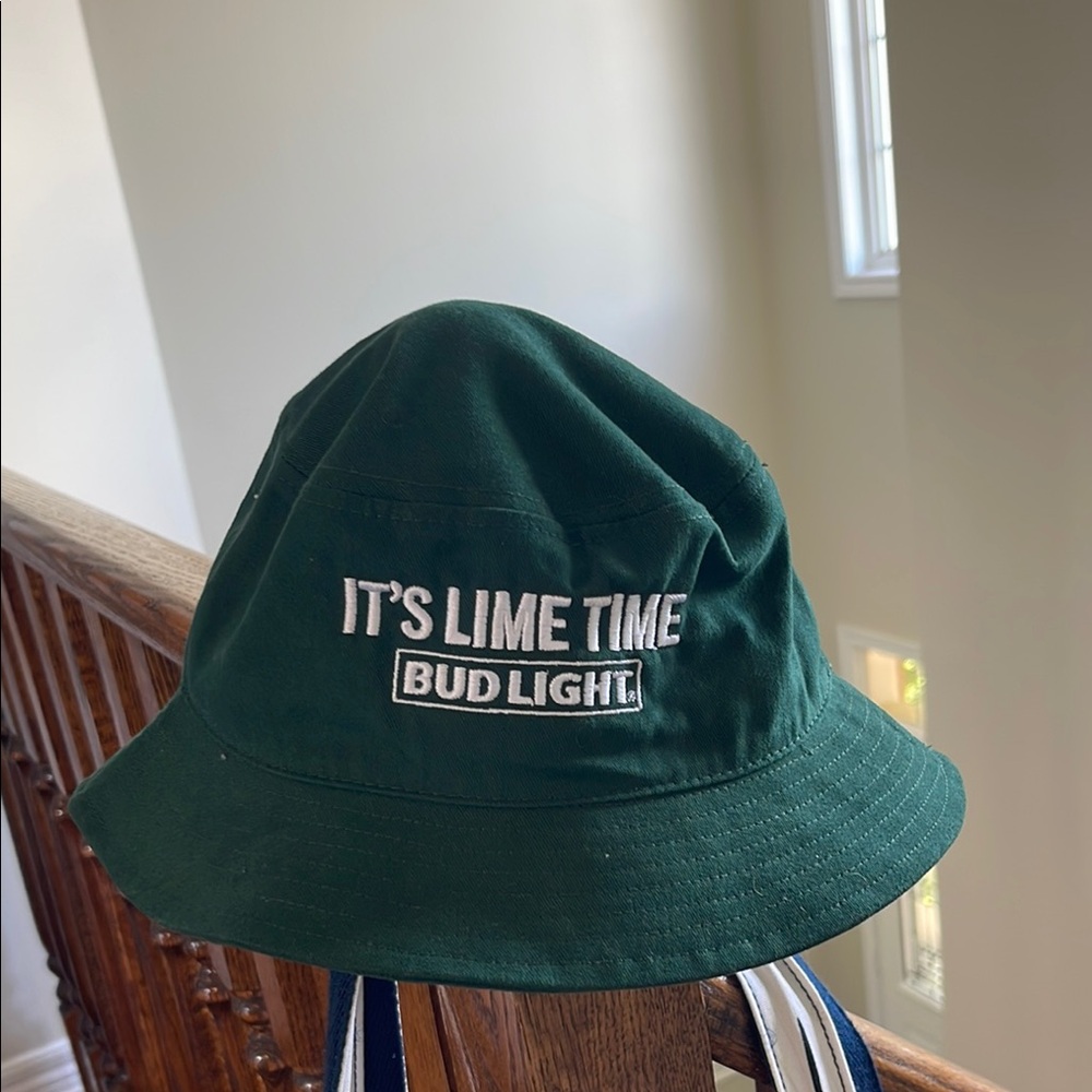 Bud Light Green Bucket Hat
